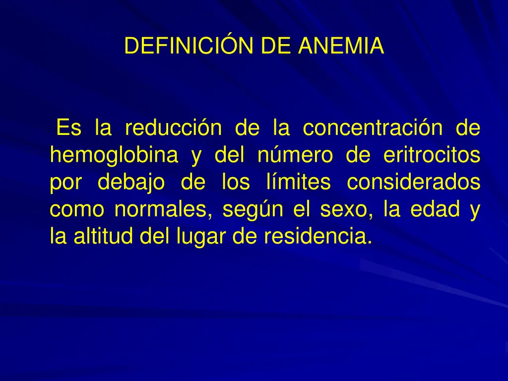 definici n de anemia