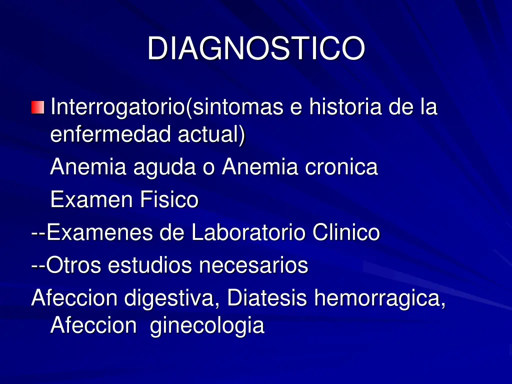 diagnostico