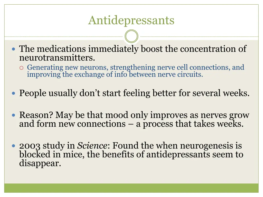 antidepressants