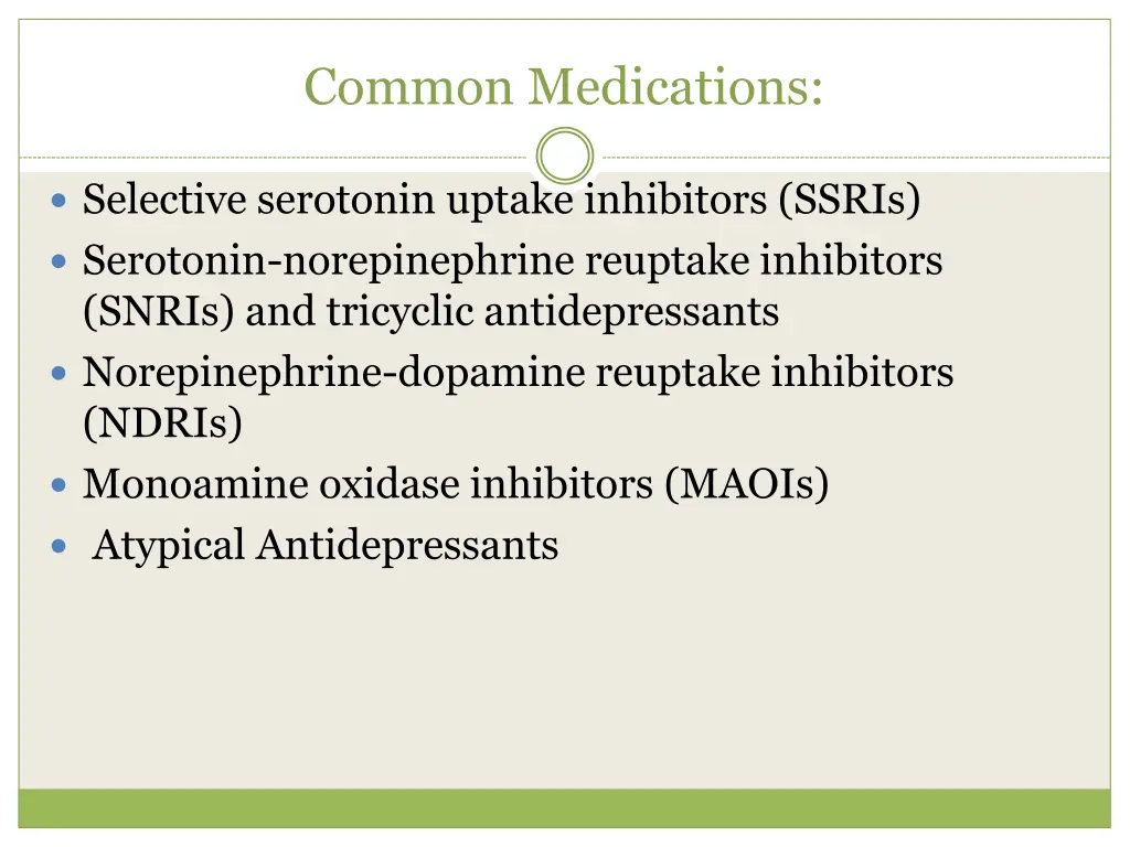 common medications