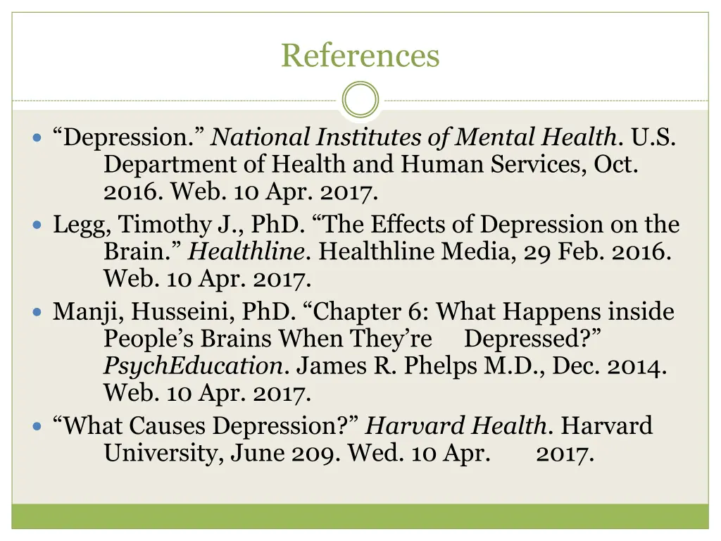 references