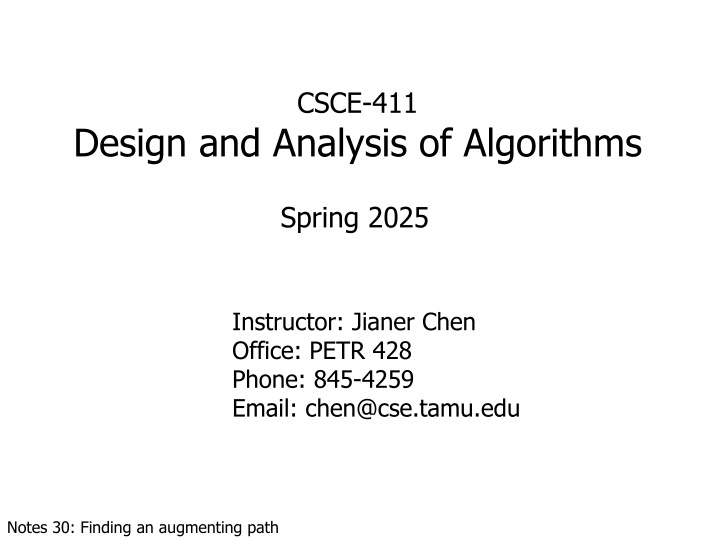 csce 411