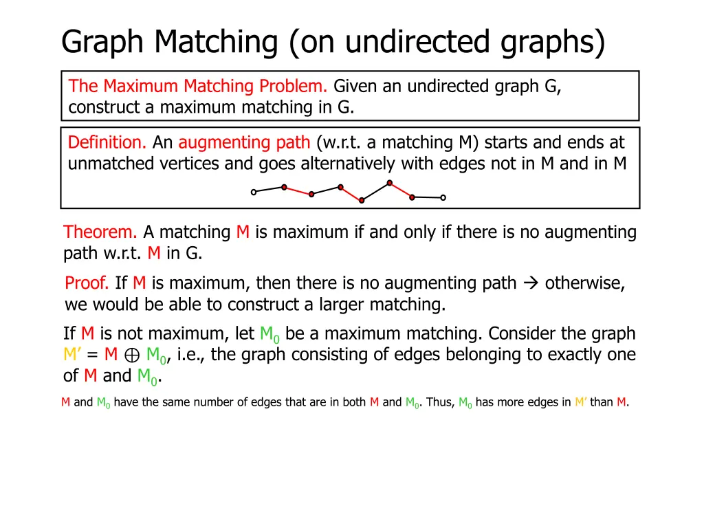 graph matching on undirected graphs 4