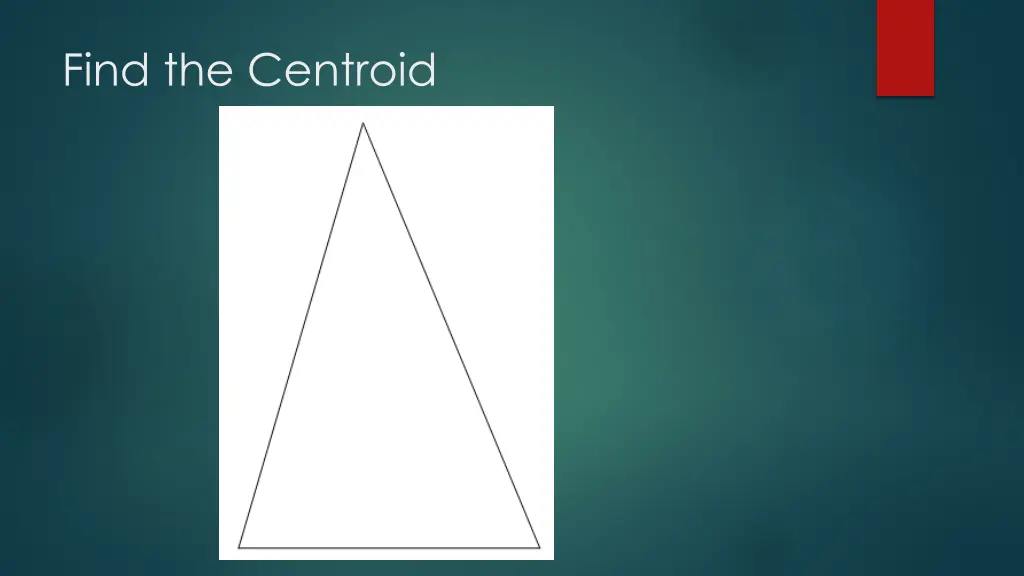 find the centroid 1