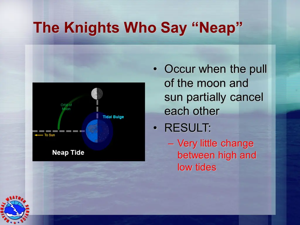 the knights who say neap
