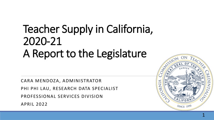 teacher supply in california teacher supply