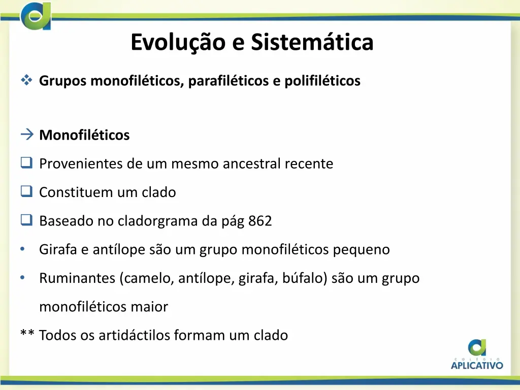 evolu o e sistem tica 1