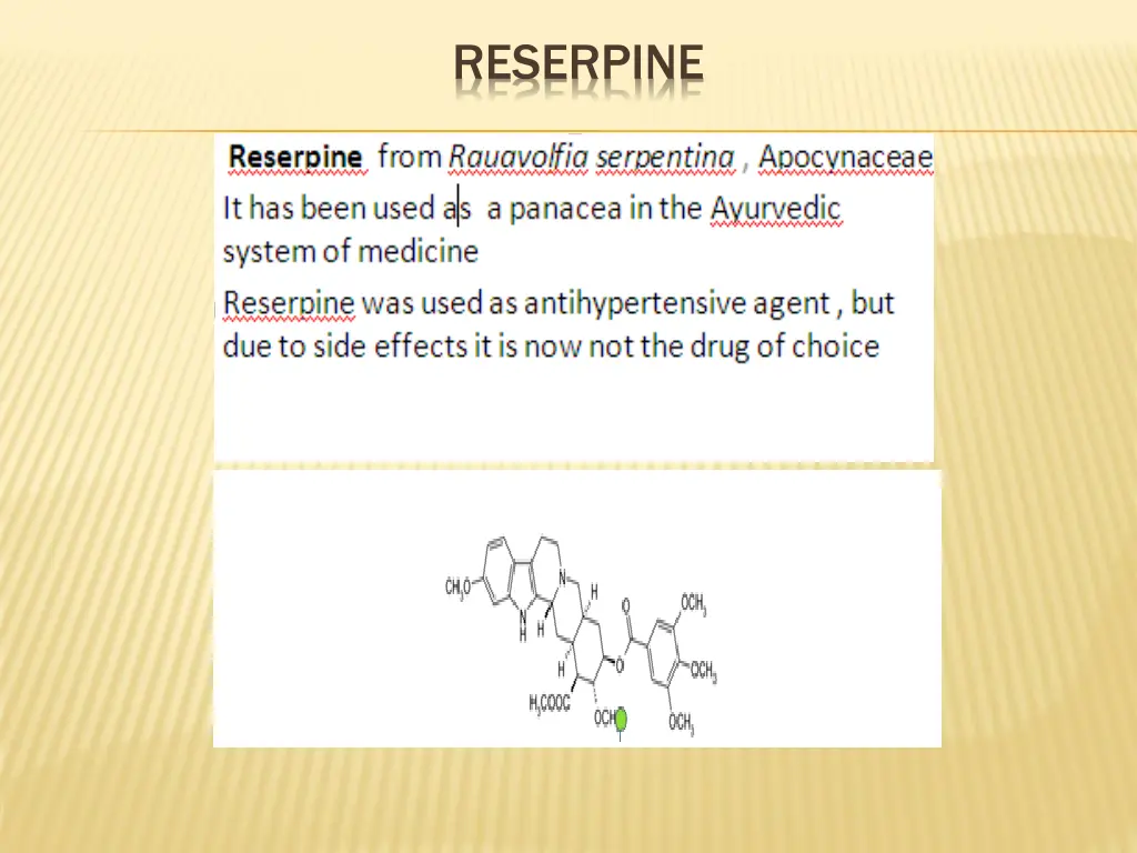 reserpine
