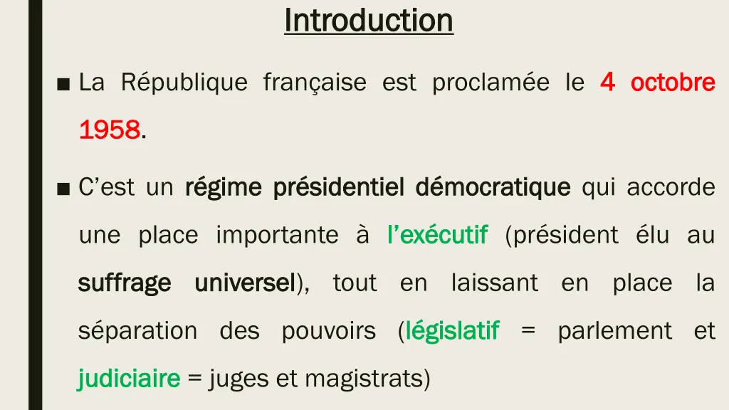 introduction introduction