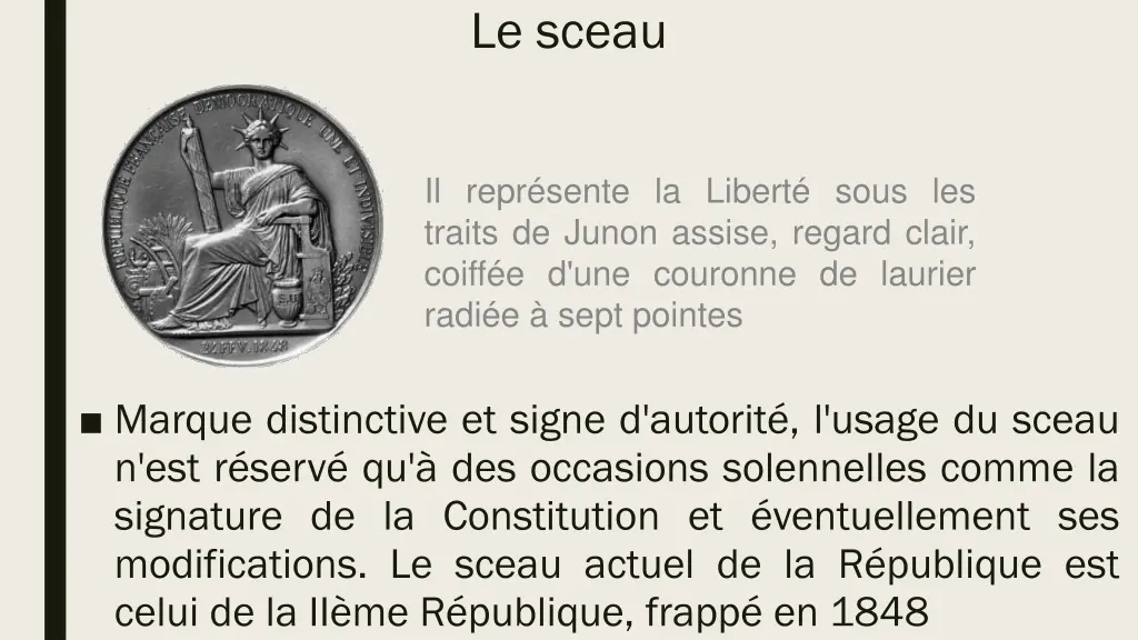 le sceau