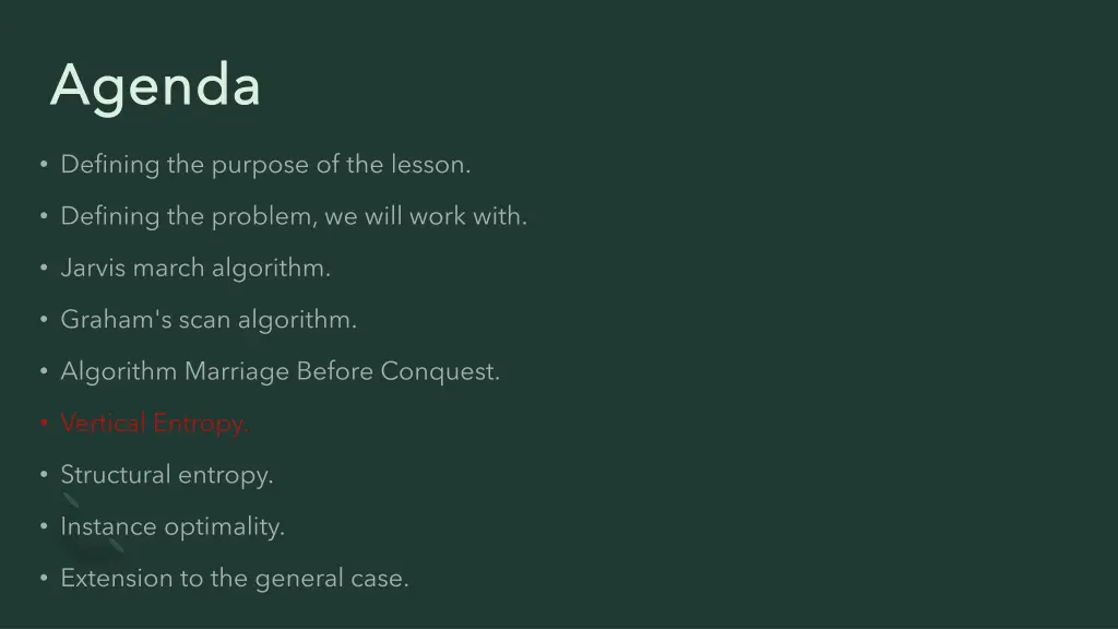 agenda agenda 6