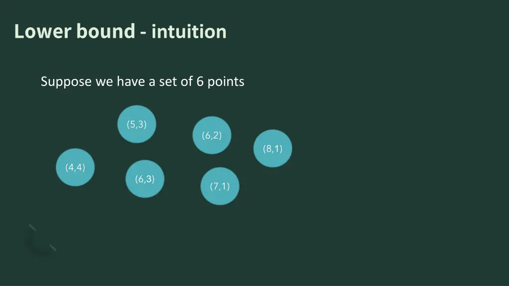 lower bound intuition