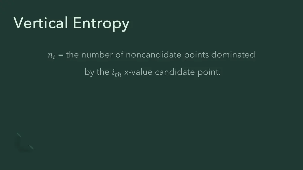vertical entropy vertical entropy