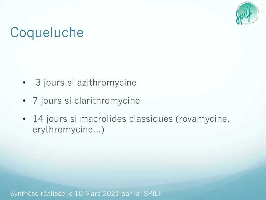 coqueluche