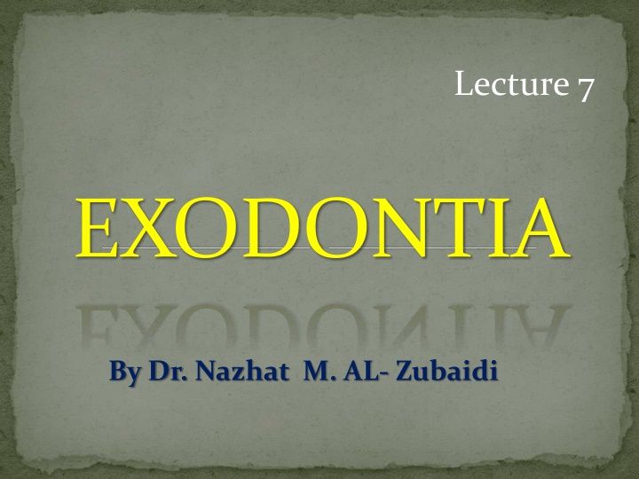 lecture 7