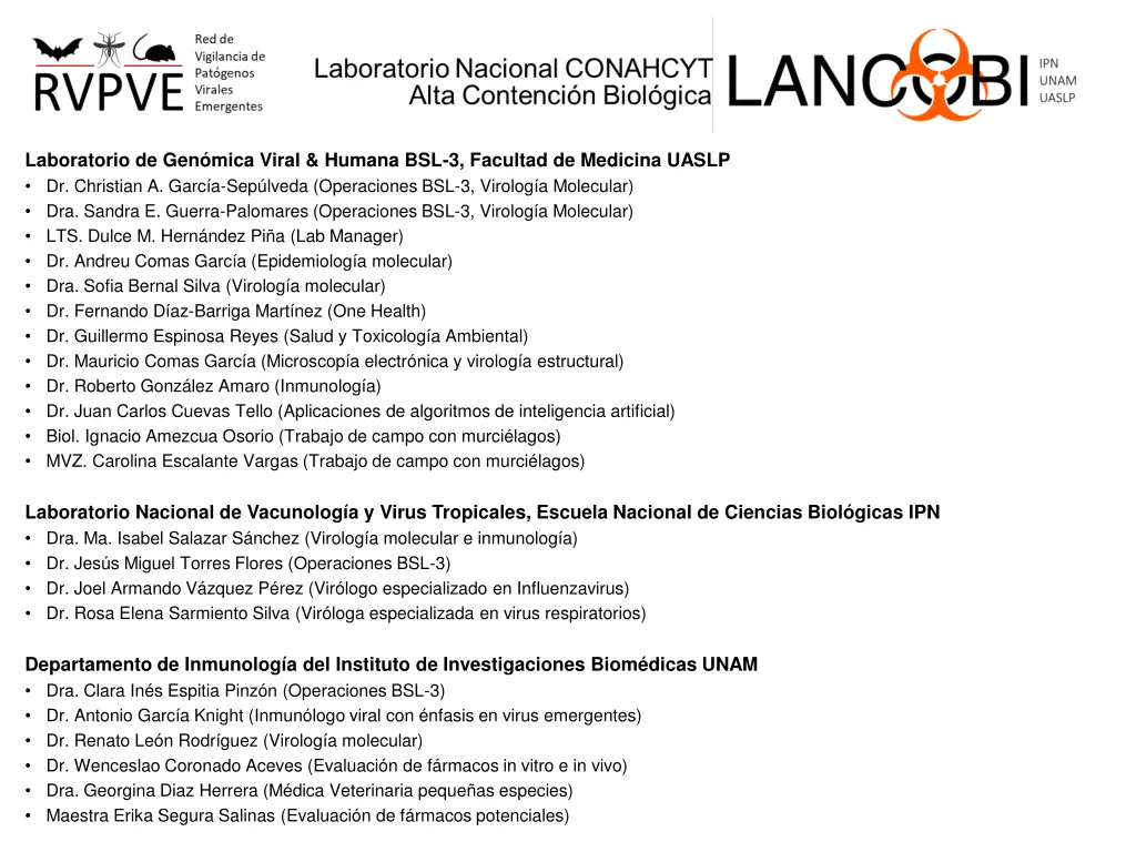 laboratorio de gen mica viral humana