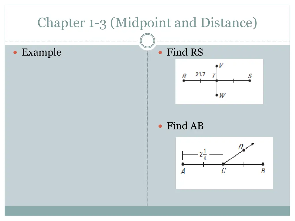 chapter 1 3 midpoint and distance 1