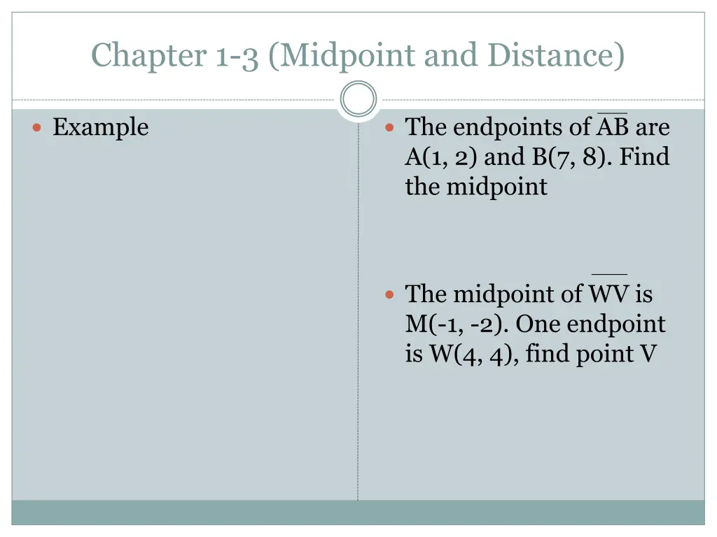 chapter 1 3 midpoint and distance 4