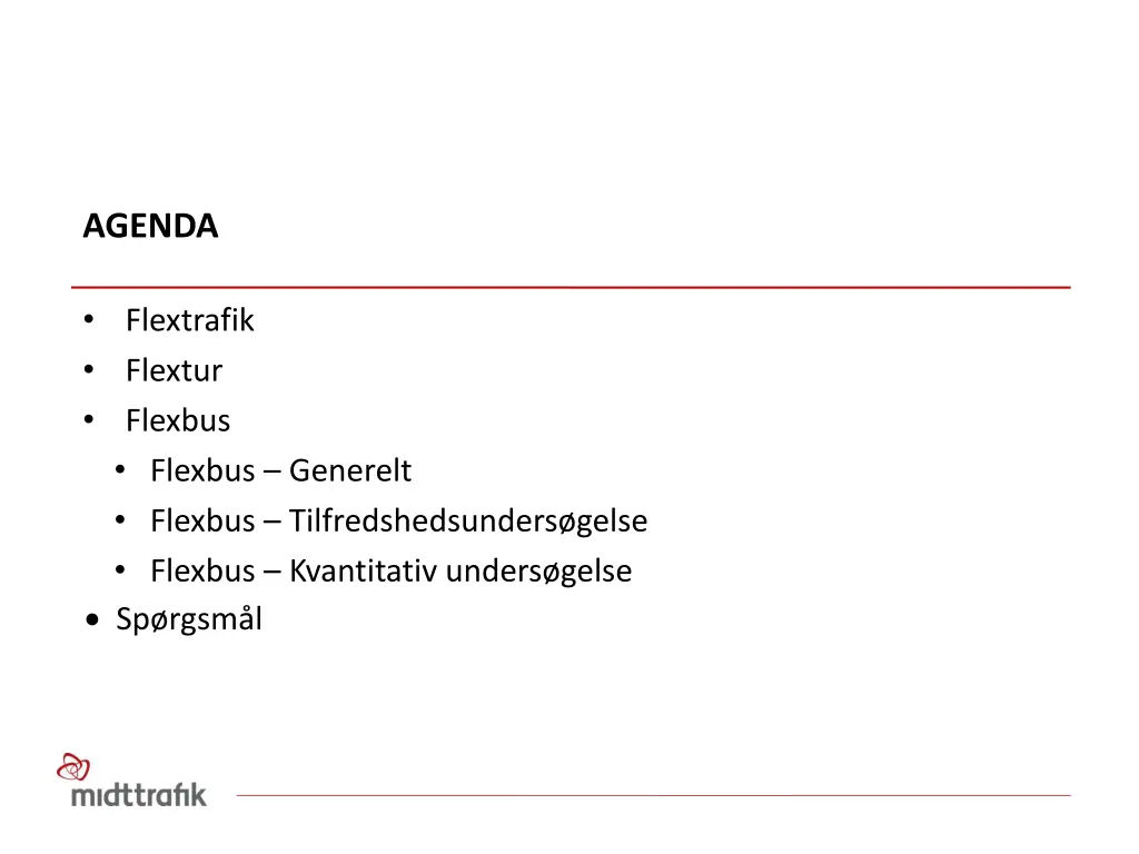 agenda