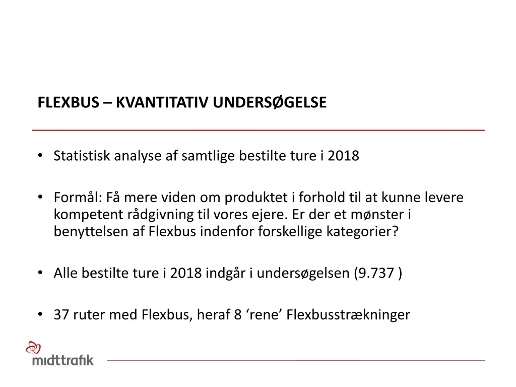 flexbus kvantitativ unders gelse