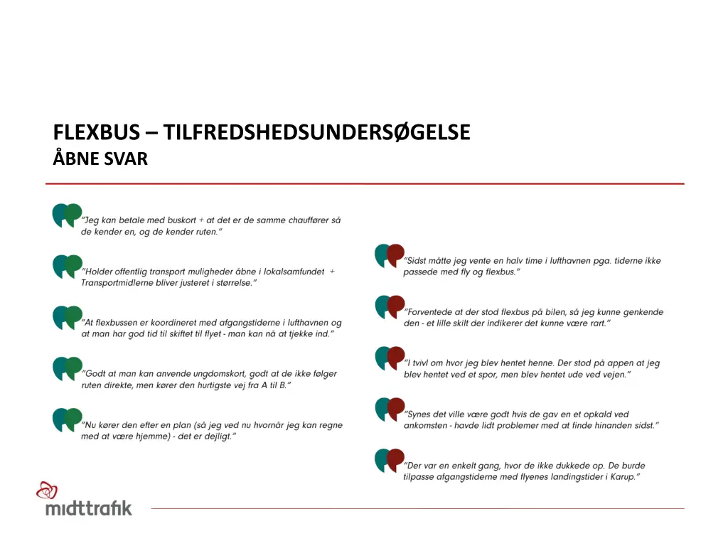 flexbus tilfredshedsunders gelse bne svar