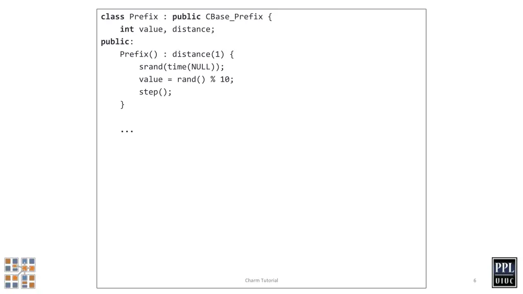 class prefix public cbase prefix int value