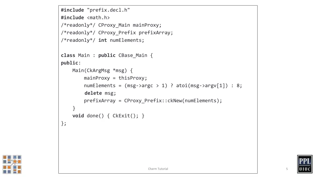 include prefix decl h include math h readonly