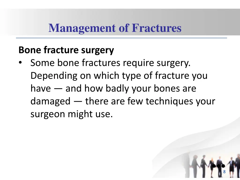 management of fractures 2