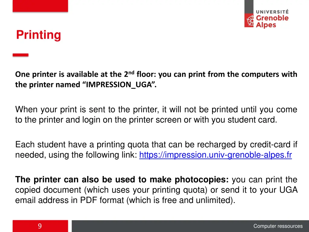printing