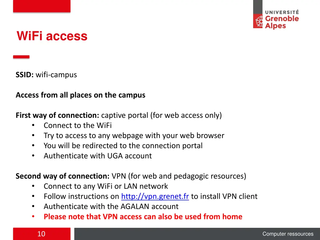 wifi access