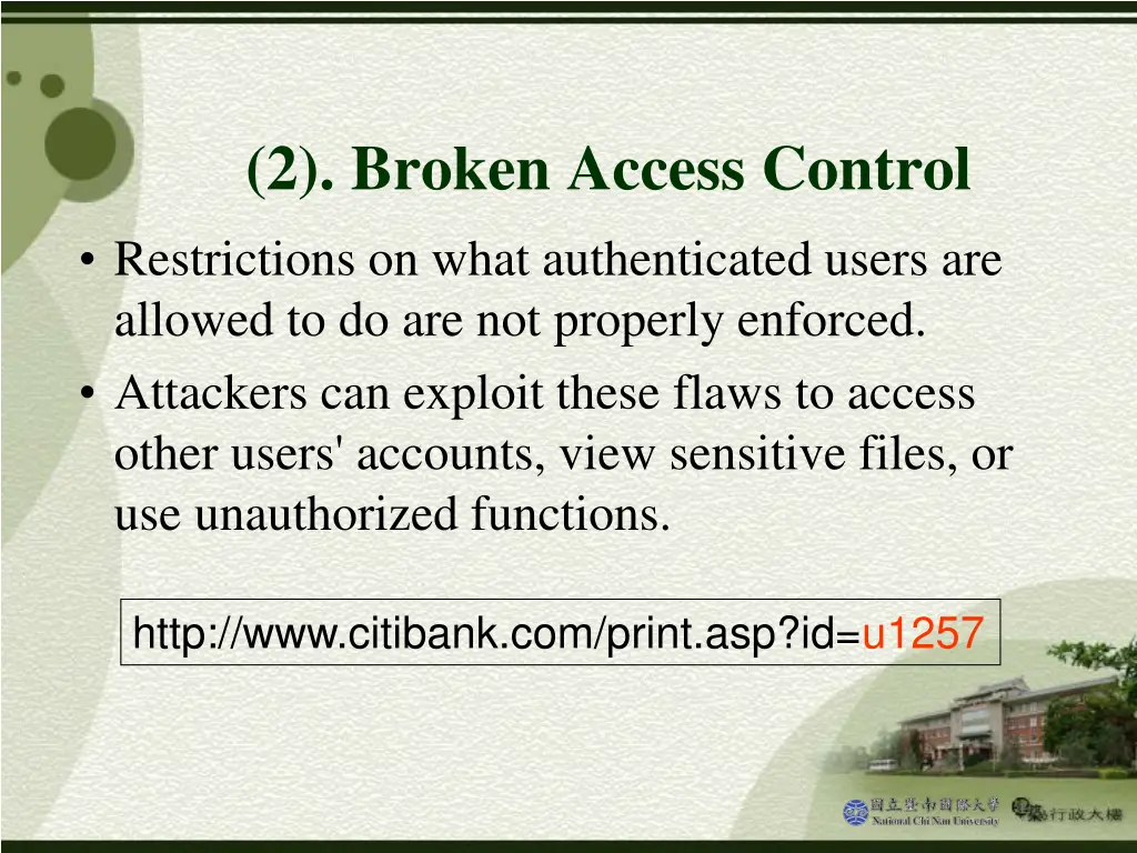 2 broken access control