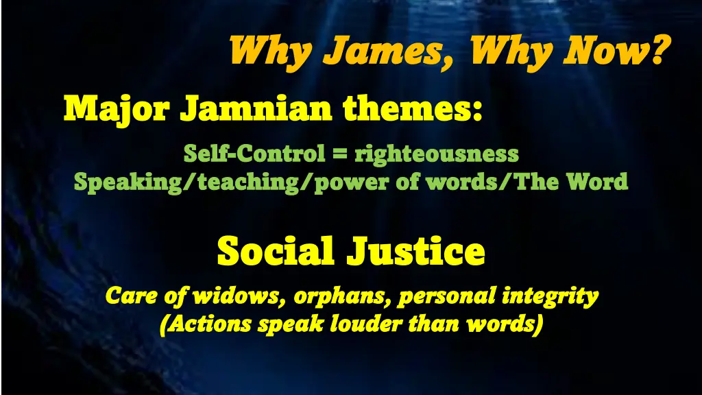 why james why james why now major jamnian themes 1