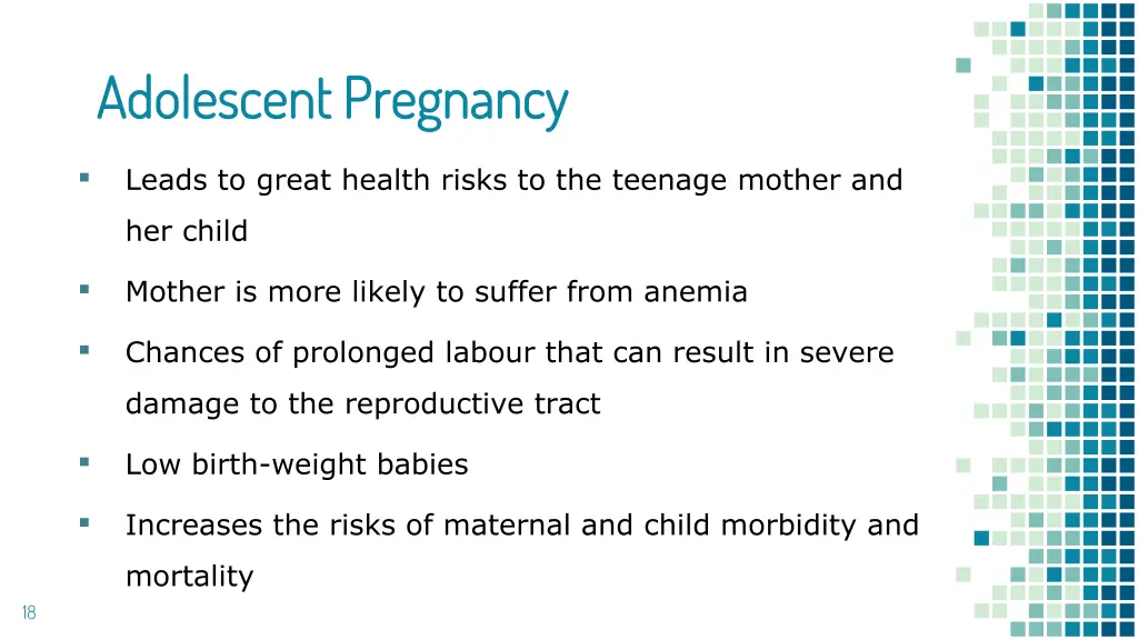 adolescent pregnancy adolescent pregnancy