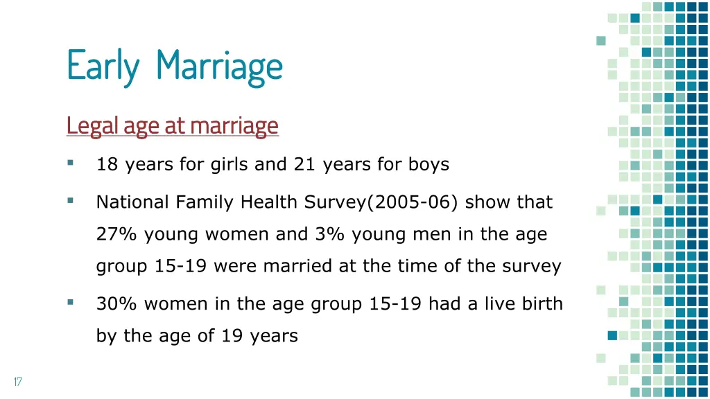 early marriage early marriage