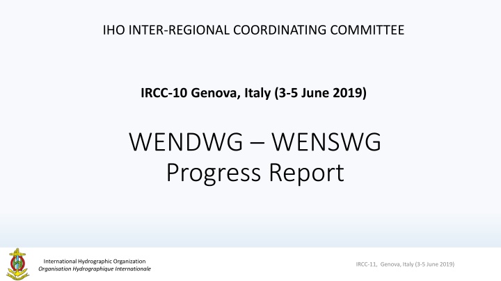 iho inter regional coordinating committee