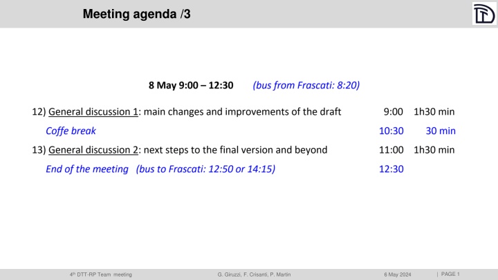 meeting agenda 3