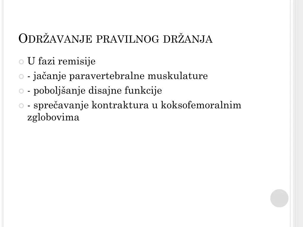 o dr avanje pravilnog dr anja
