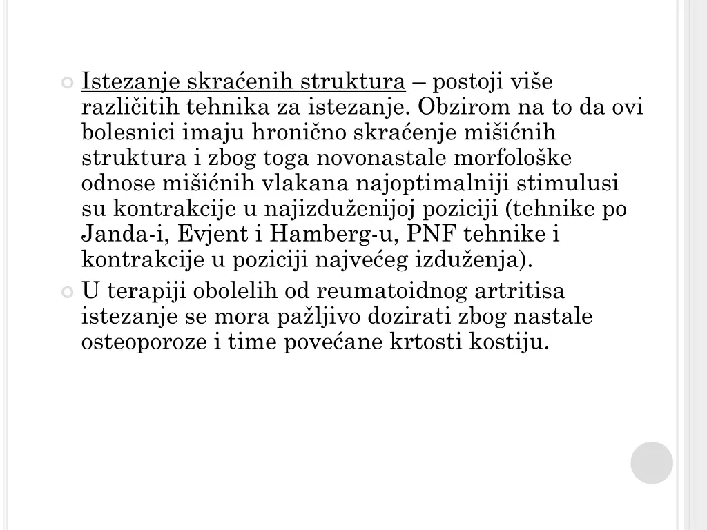 istezanje skra enih struktura postoji vi e razli