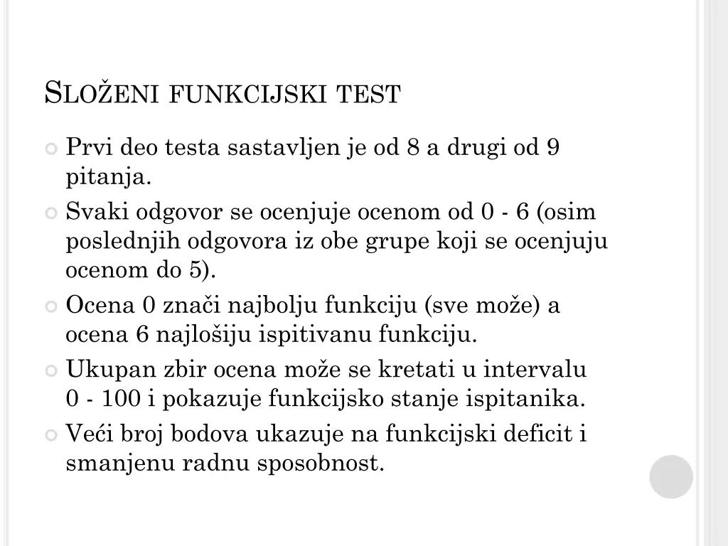 s lo eni funkcijski test