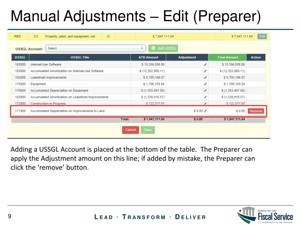 manual adjustments edit preparer 5