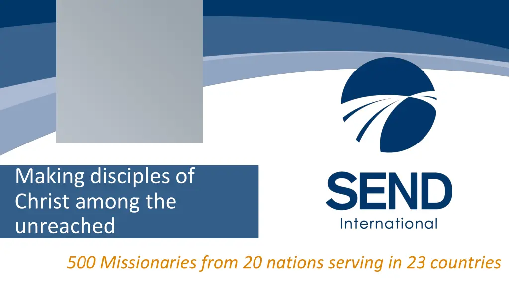 making disciples of christ among the unreached