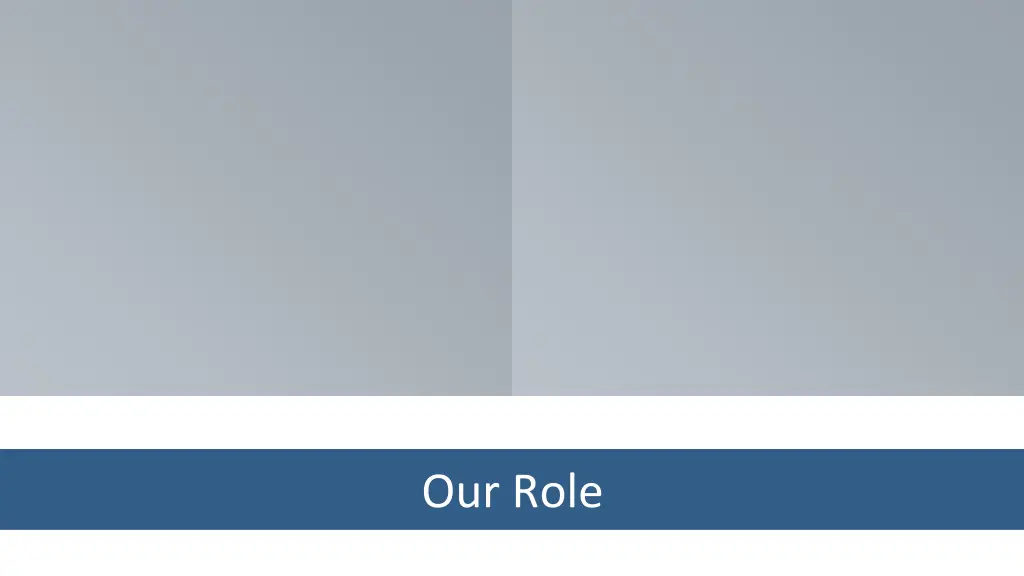 our role