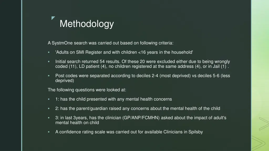 methodology