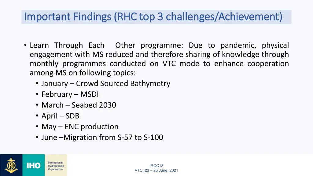 important findings rhc top 3 important findings 1