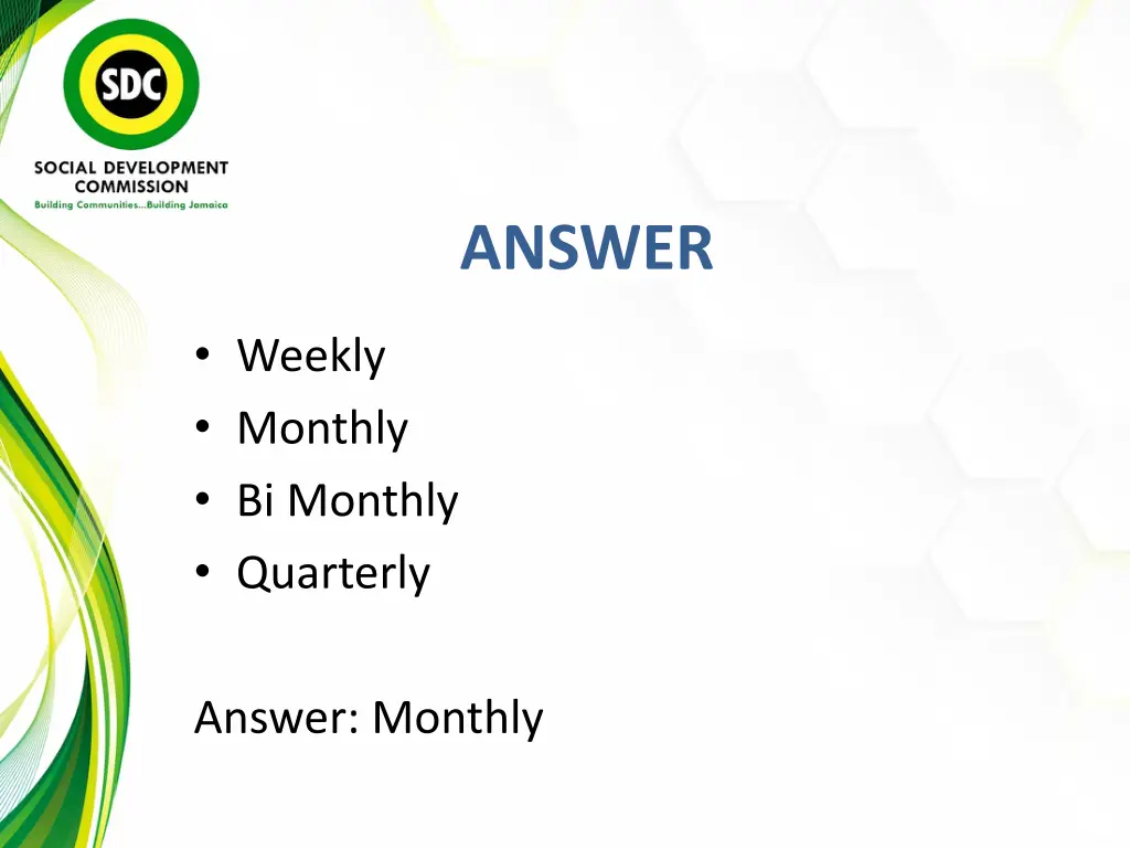 answer