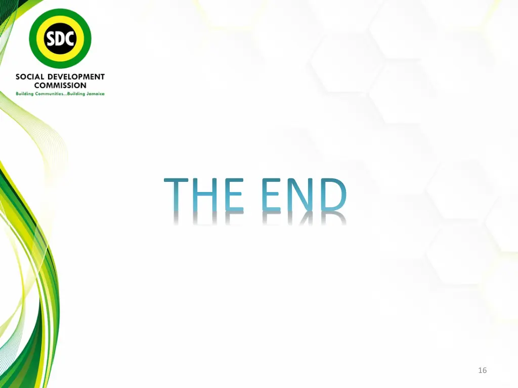 the end