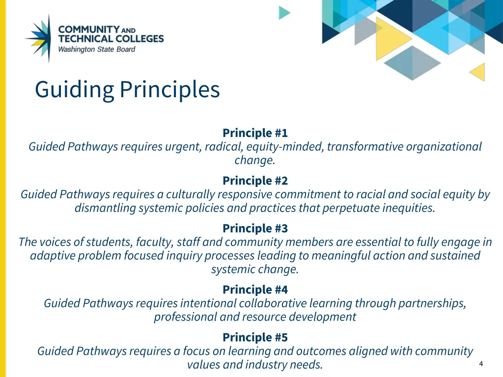 guiding principles