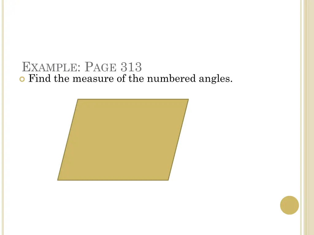 e xample p age 313 find the measure