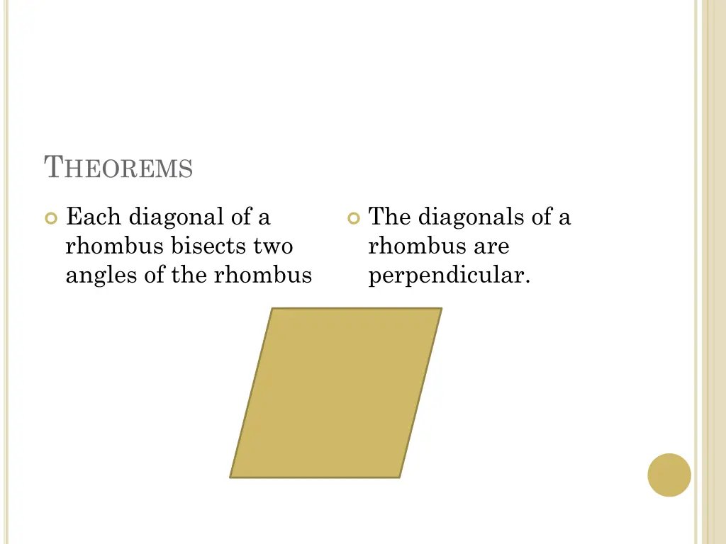 t heorems