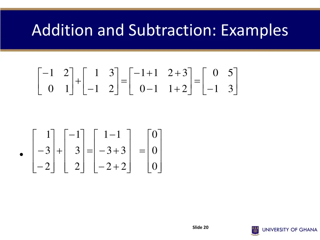 addition and subtraction examples